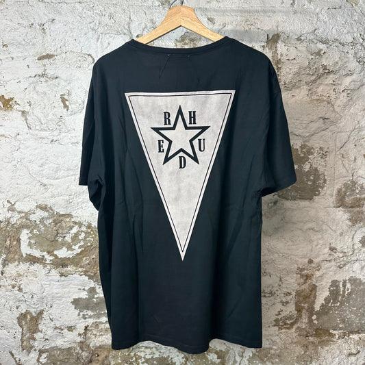 Rhude Cowboy Black T-Shirt Sz S