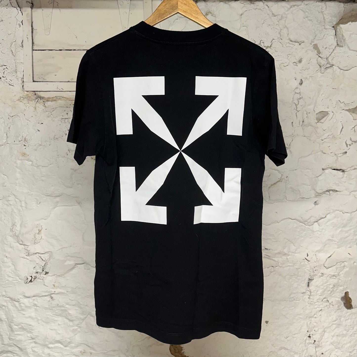 Off White Mona Lisa Black T-Shirt Sz M