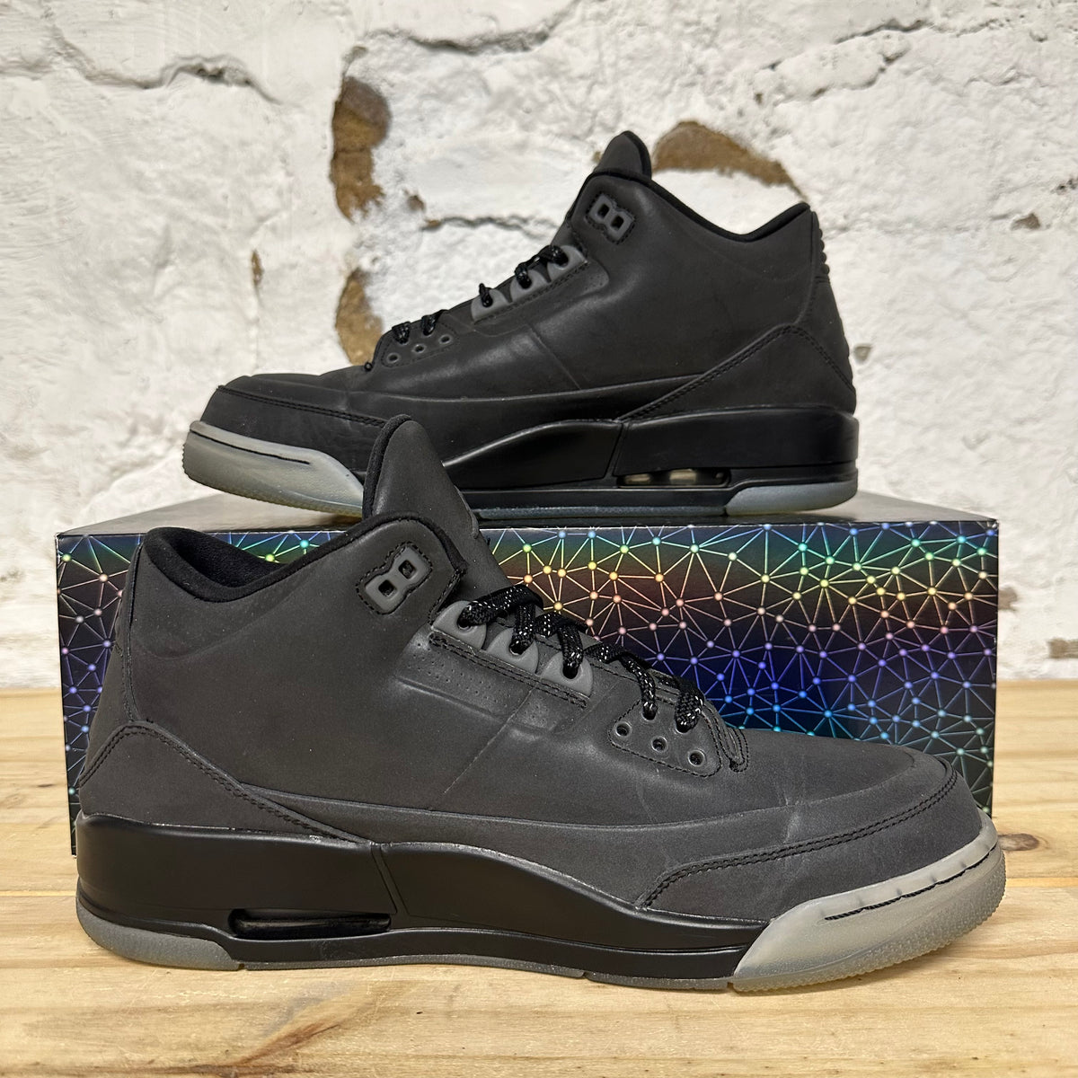 Air Jordan 3 5lab3 Balck Sz 9.5
