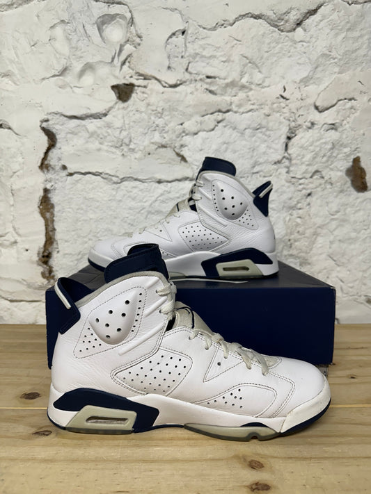 Air Jordan 6 Midnight Navy Sz 9.5