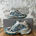 Balenciaga Runner White Green Blue Sneaker Sz 4.5 (36)