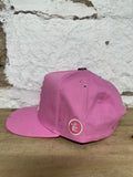 Hellstar Pink Rhinestone Snapback Hat DS
