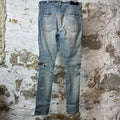Amiri MX2 Blue Patch Blue Denim Jeans Sz 31