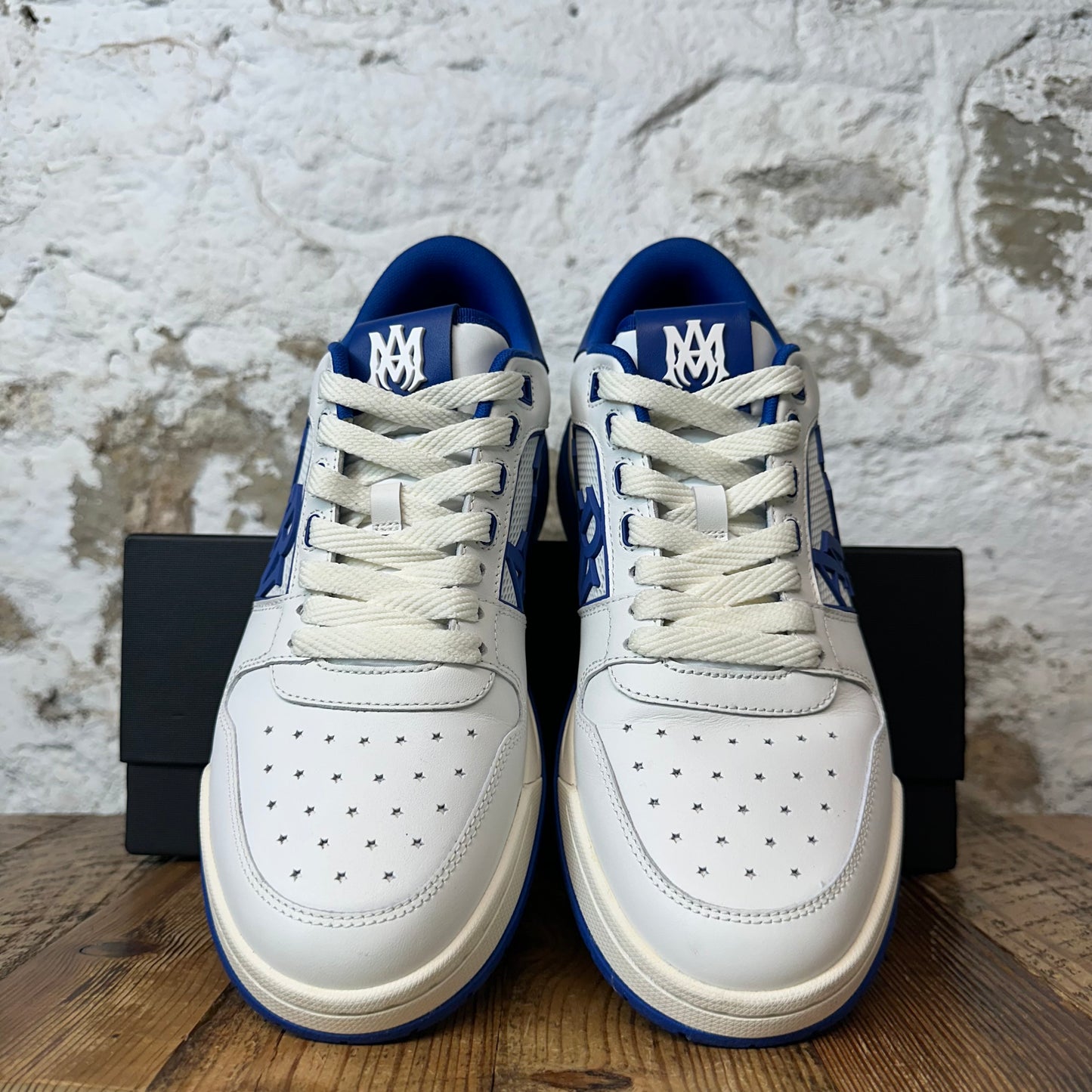 Amiri Classic Logo Blue White Sneaker Sz 11 (44)