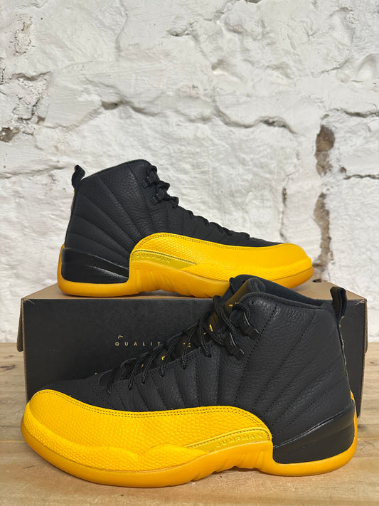 Air Jordan 12 Black University Gold Sz 10
