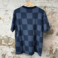 Louis Vuitton Crystal Patch Blue Damier T-Shirt Sz M