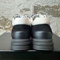 Chanel CC Triple Black Trainer Sneaker Sz 6 (38.5) DS