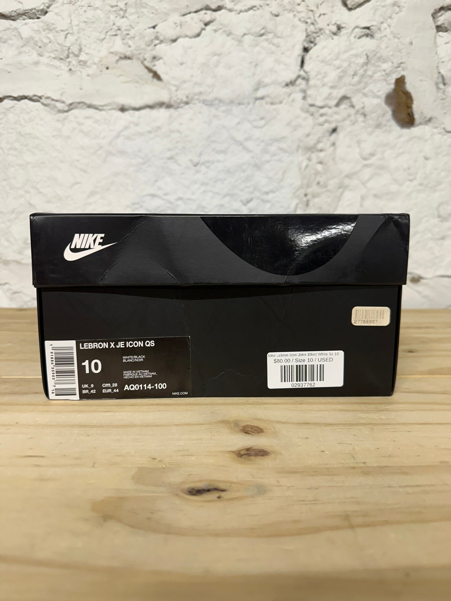 Nike Lebron Icon John Elliott White Sz 10