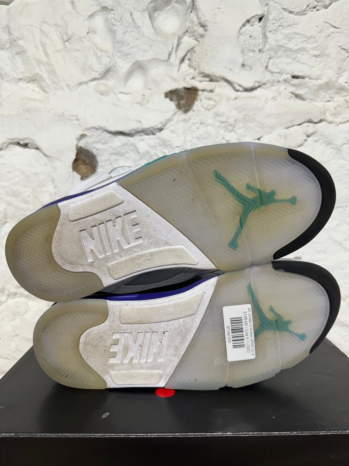 Air Jordan 5 Grape (2025) Sz 9