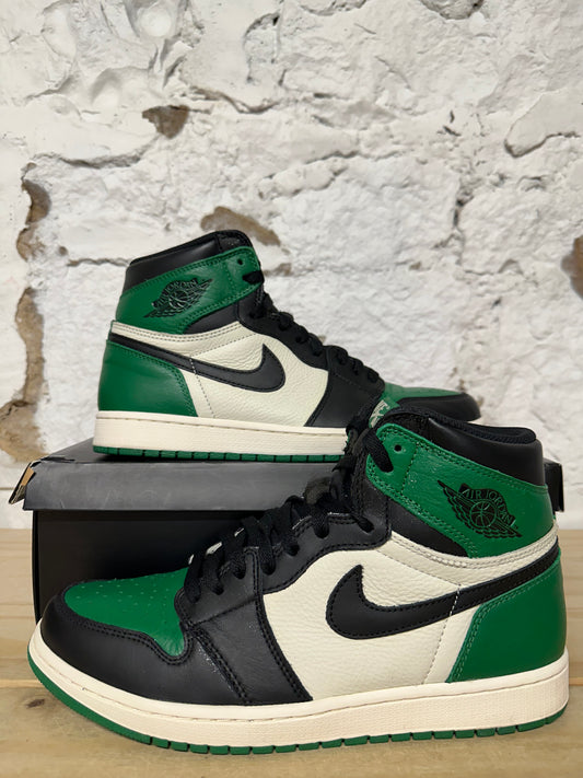 Air Jordan 1 High Pine Green 1.0 Sz 10.5