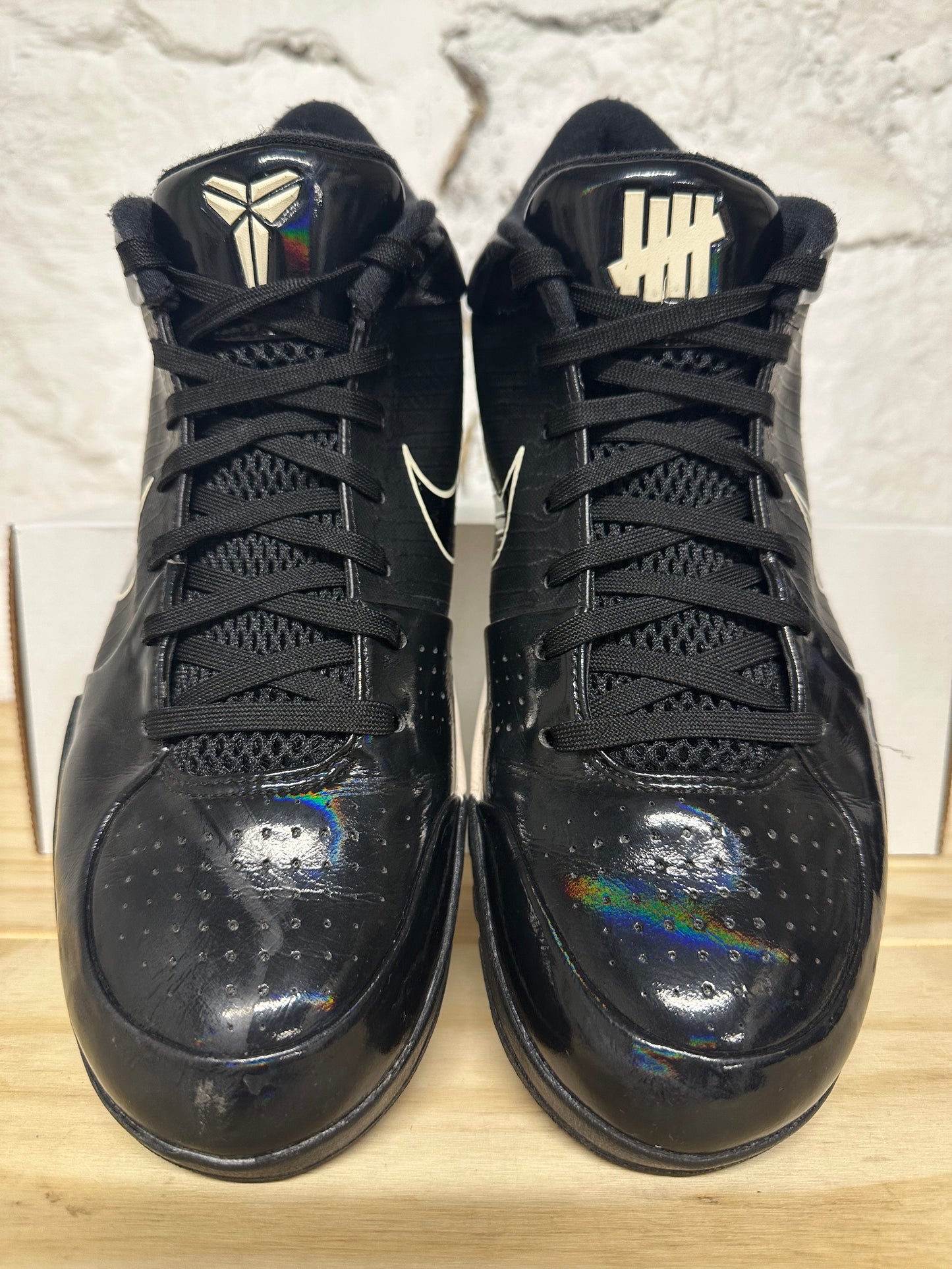 Nike Kobe 4 Undefeated Black Mamba Sz 10.5