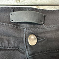 Amiri MX1 Grey Paisley Black Denim Jeans Sz 34