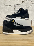 Air Jordan 3 Tinker Black Sz 12