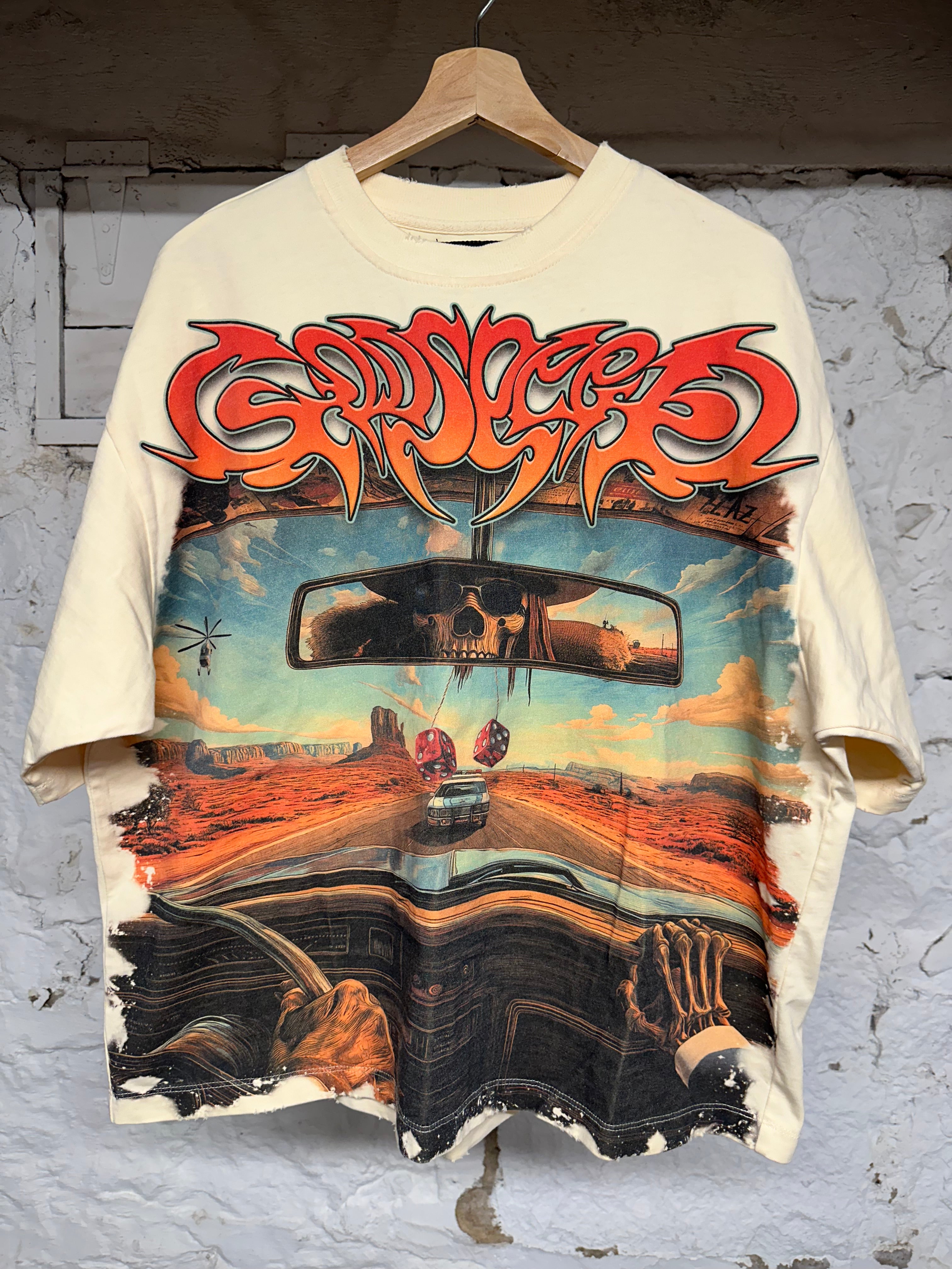 Godspeed Driving Cream T-Shirt Sz S