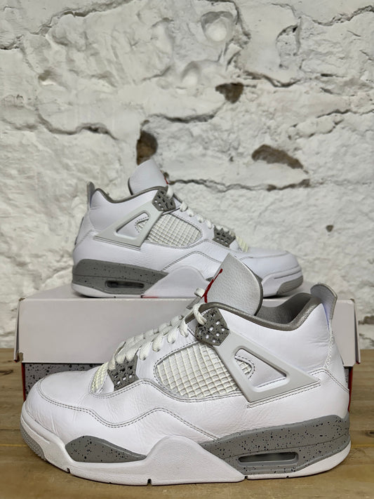 Air Jordan 4 White Oreo Sz 9