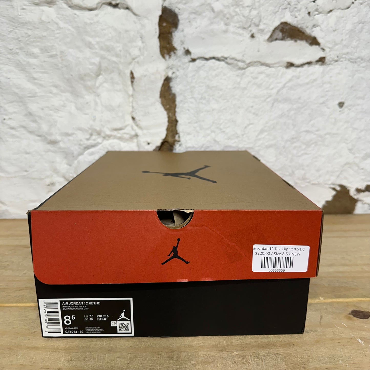 Air Jordan 12 Taxi Flip Sz 8.5 DS