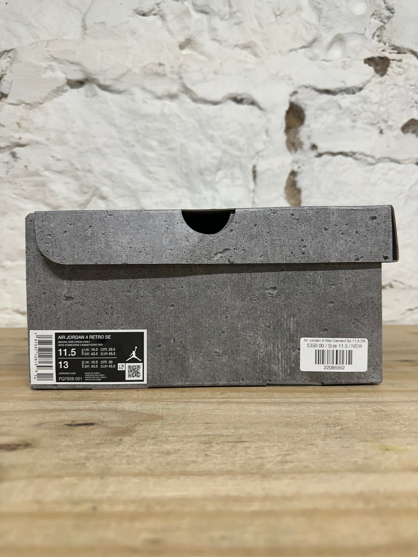 Air Jordan 4 Paris Olympics Wet Cement Sz 11.5 DS