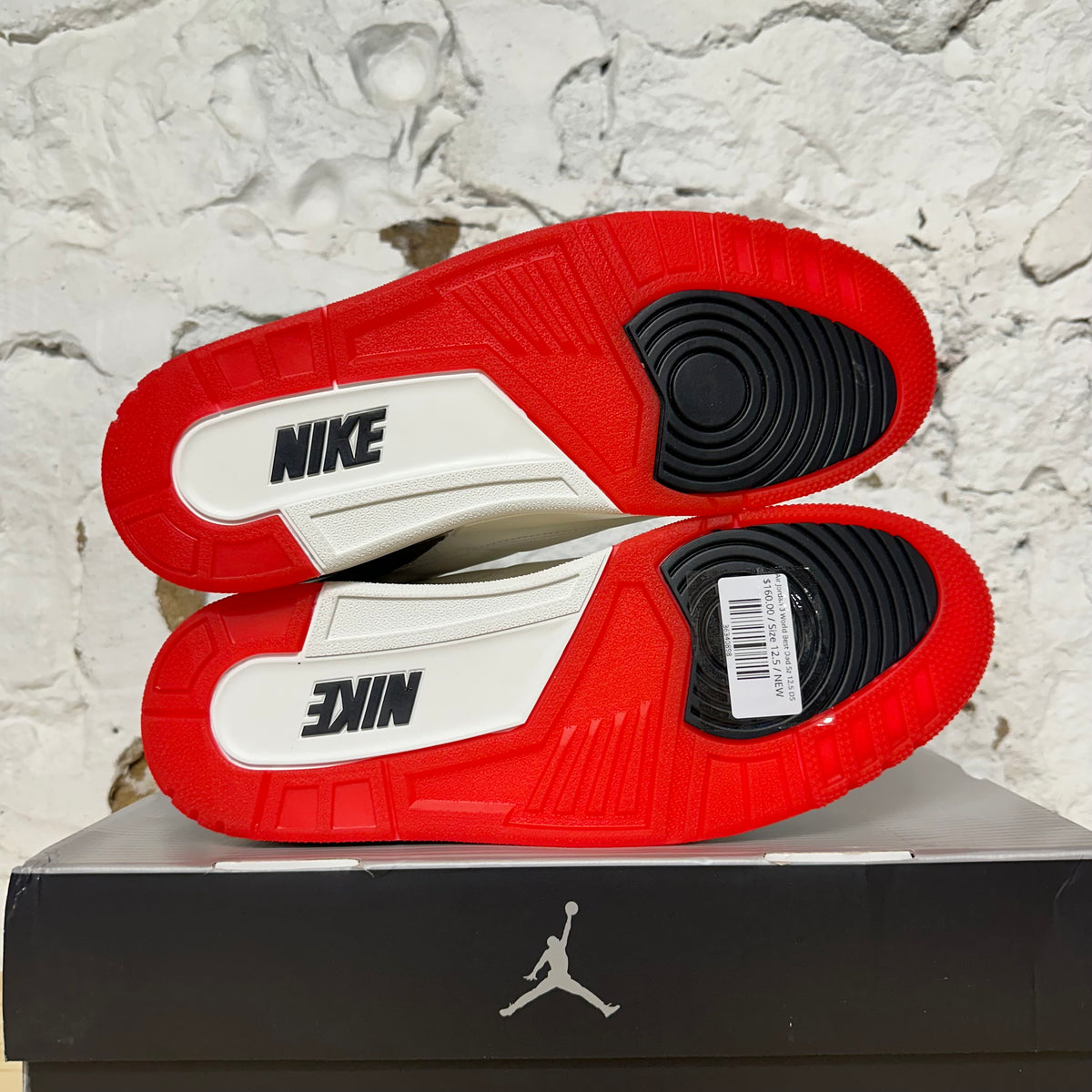 Air Jordan 3 World Best Dad Sz 12.5 DS