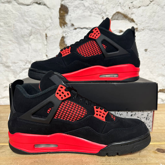 Air Jordan 4 Red Thunder Sz 8.5 DS