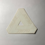 Palace Tri-Ferg White Sticker