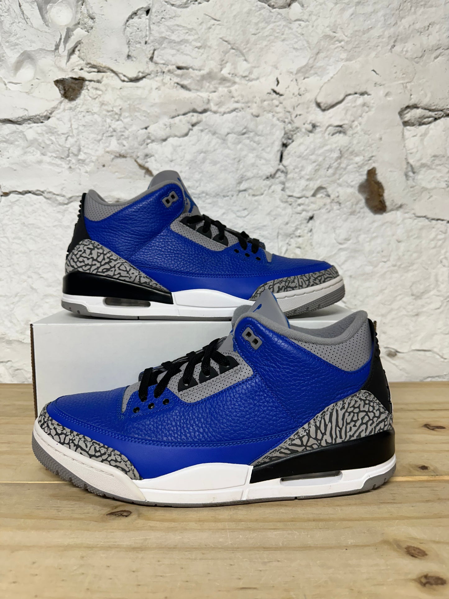Air Jordan 3 Varsity Royal Cement Sz 13