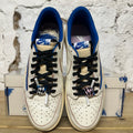 Air Jordan 1 Fragment Travis Scott Sail Military Blue Sz 10