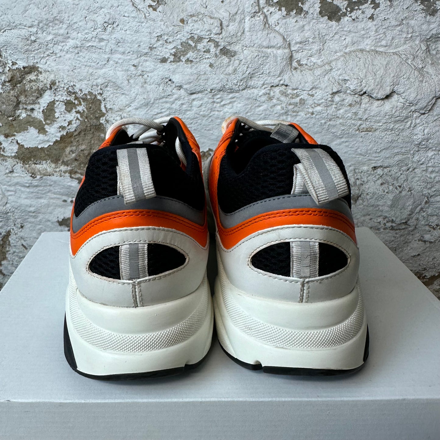 Dior B22 Orange Black White Sz 15 (48) No Box