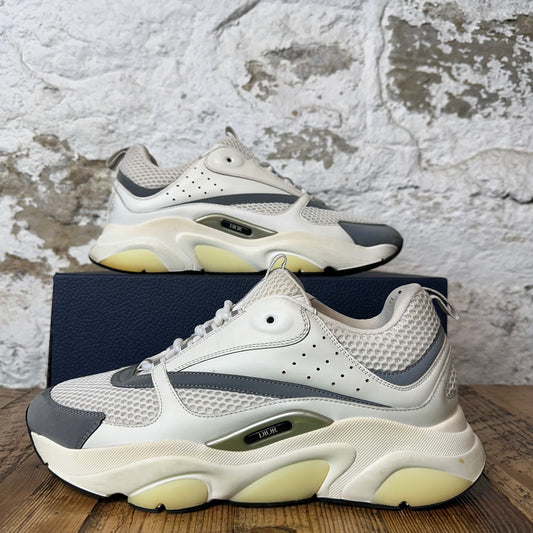 Dior B22 White Grey 3M Sneaker Sz 11 (44)