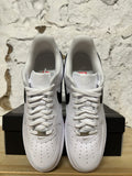 Nike Air Force 1 Low Supreme Black White Sz 11 DS