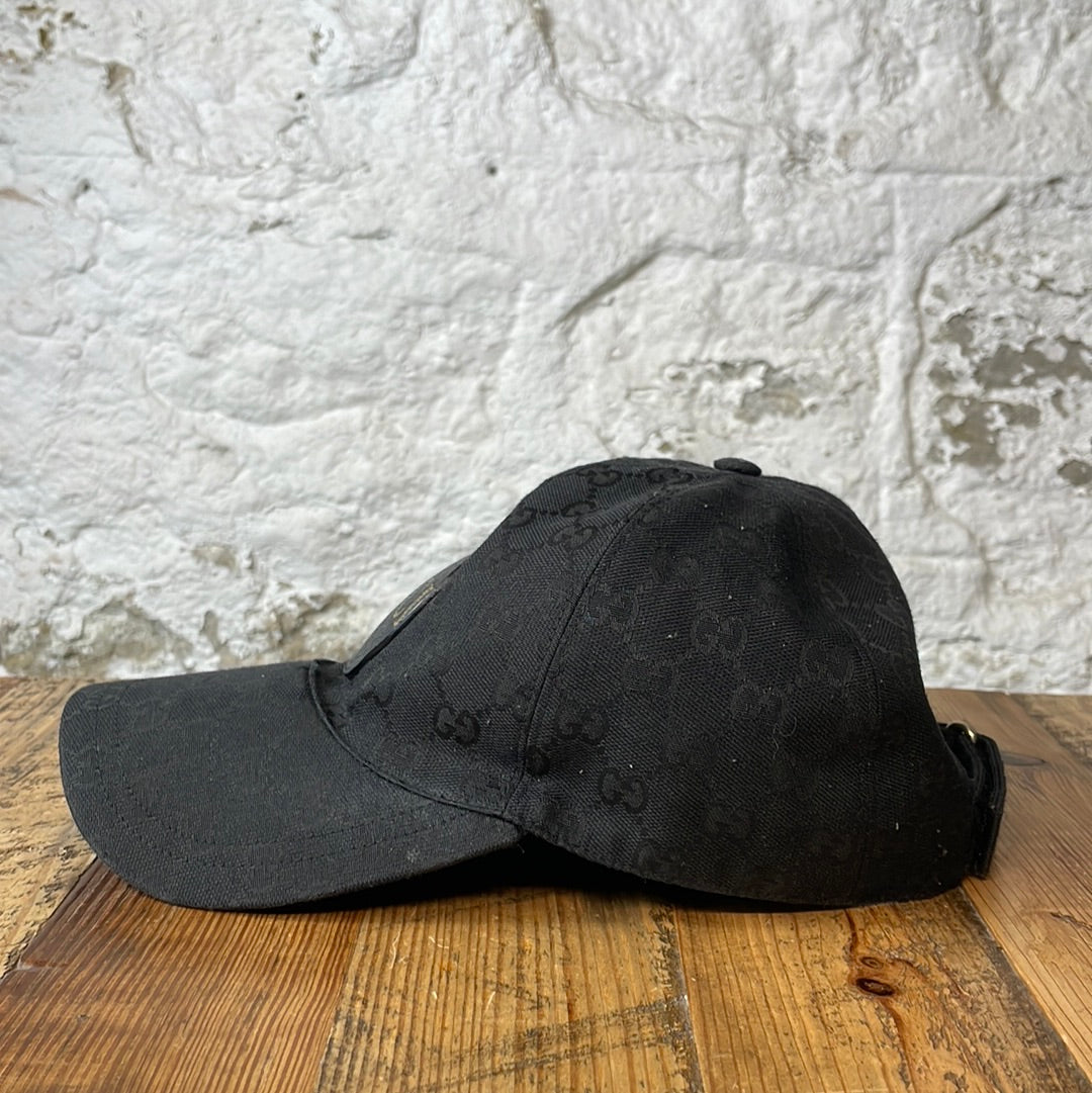 Gucci Circle Logo Black Monogram Hat – The Gallery Online