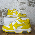 Off-White Out Of Office Yellow White Sneaker Sz 7 (40)