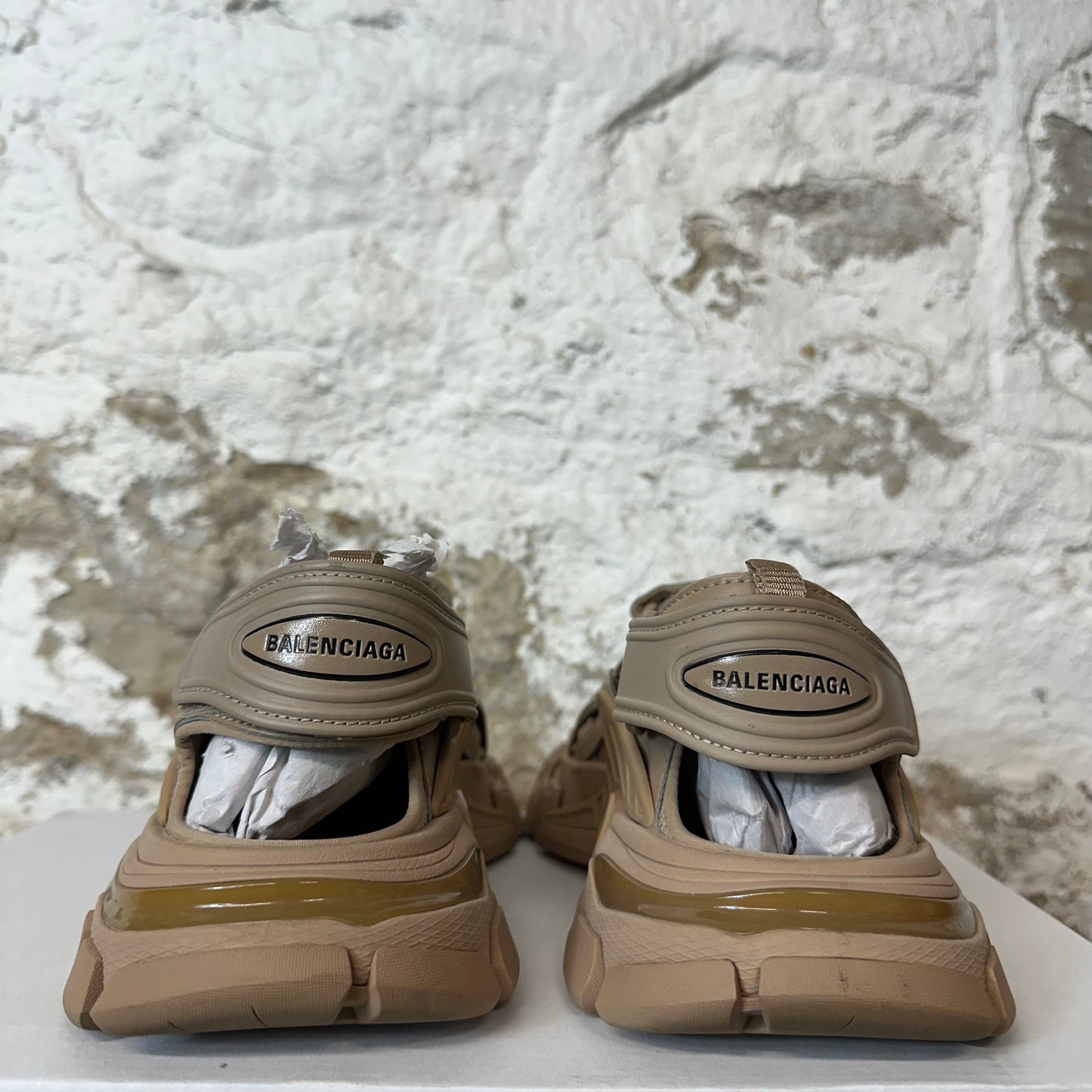 Balenciaga Track Sandal Beige Sneaker Sz 6.5 (39)
