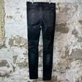 Amiri MX1 Red Tie Dye Thrasher Black Denim Jeans Sz 34