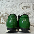 Balenciaga Crossection Green Patent Black White Sneaker Sz 10 (43)