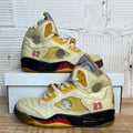 Air Jordan 5 Off White Sail Sz 7