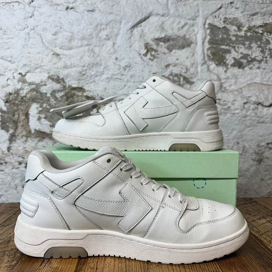Off-White Out Of Office White Gum Sneaker Sz 12 (45)