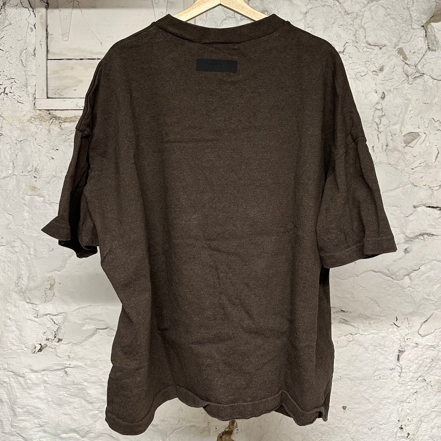 Fear of God Essentials Brown Arc Logo T-Shirt Sz L