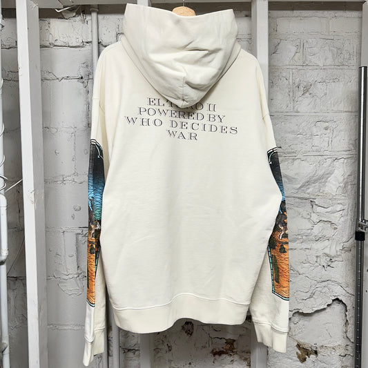 Who Decides War x Est Gee Cream Hoodie Sz L
