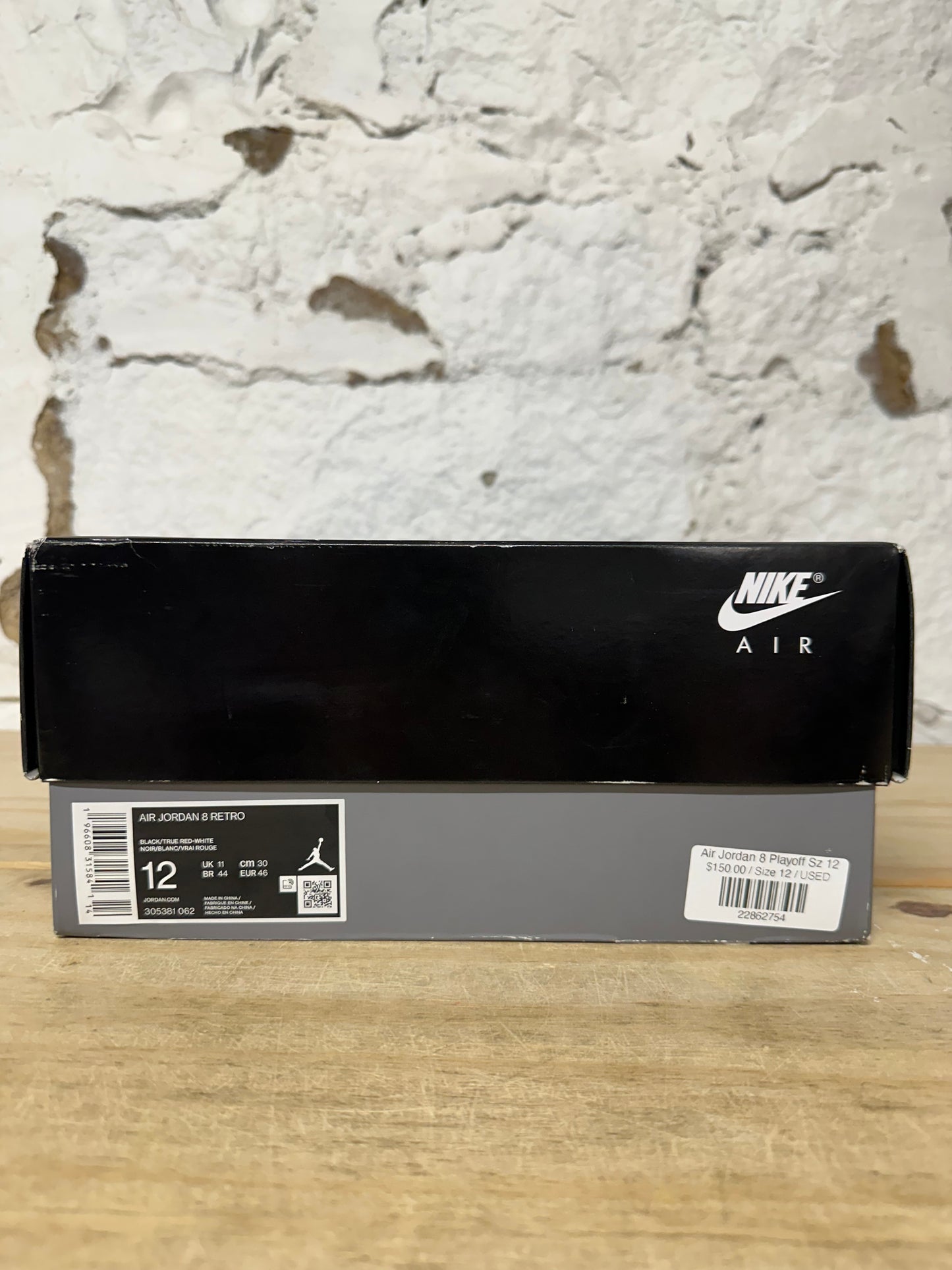 Air Jordan 8 Playoff Sz 12