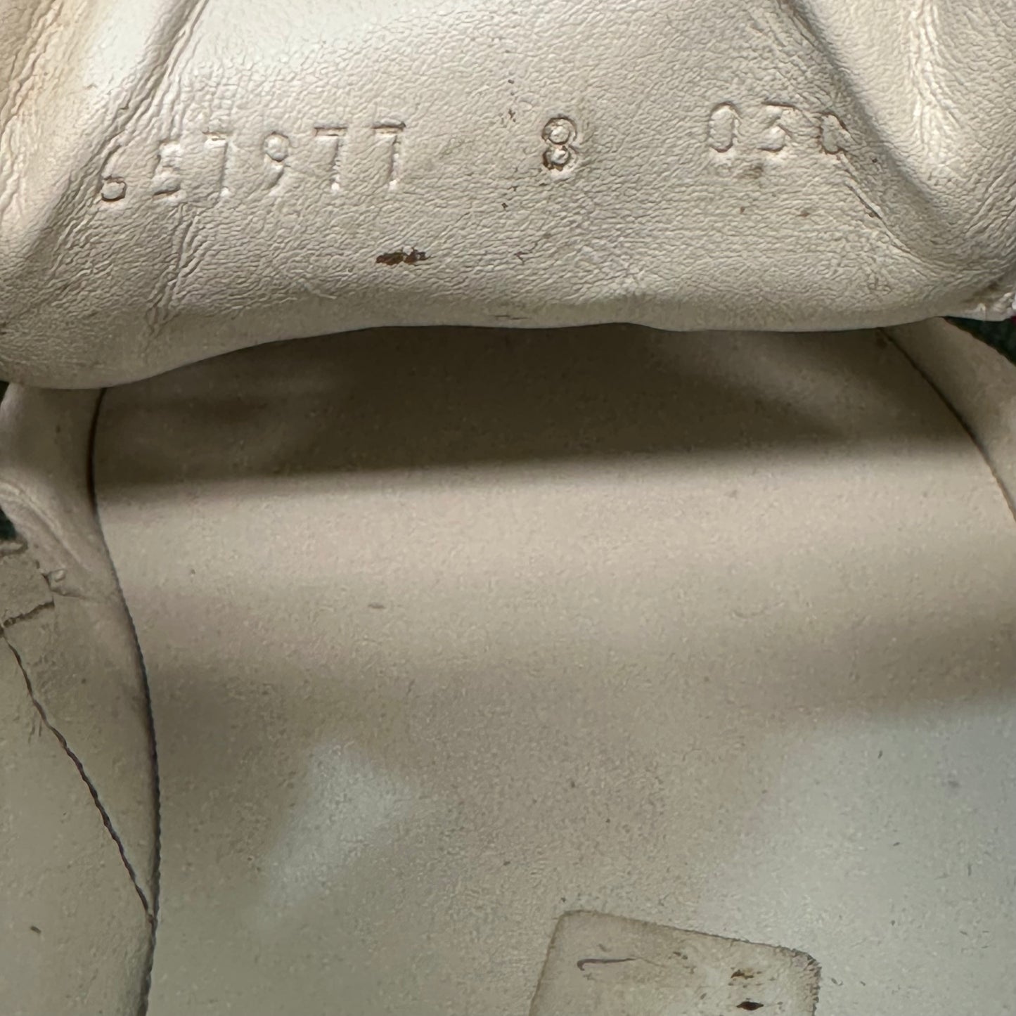 Gucci Rhyton Cut Out White Sneaker Sz 8