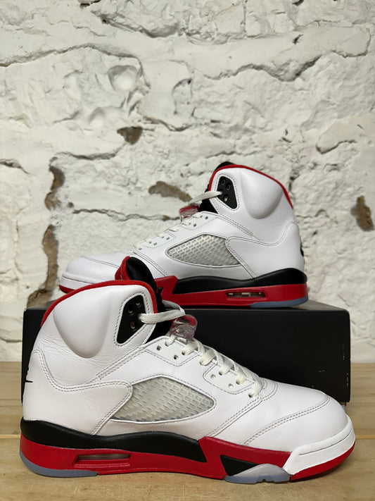 Air Jordan 5 Fire Red Black Tongue (2025) Sz 11