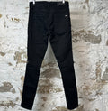 Amiri MX2 Black Patch Black Denim Jeans Sz 30
