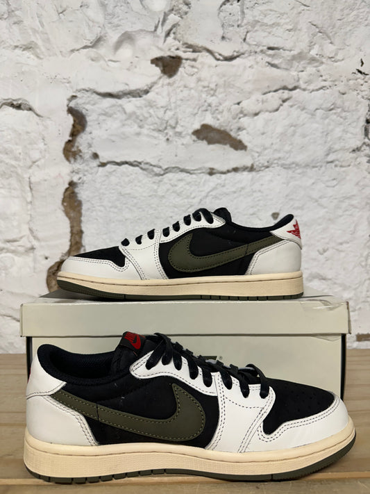 Air Jordan 1 Low Travis Scott Olive Sz 5 (6.5W)