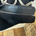 Rick Owens High Hexa Lace Black Pearl Sneaker Sz 5 (37)