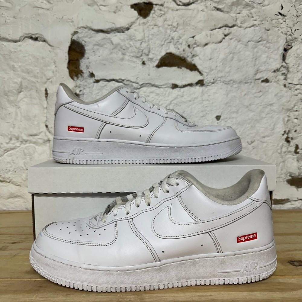 Nike Supreme 07 Air Force 1 Low White Bogo Sz 11.5