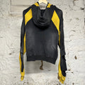 Vale Khalifa Black Yellow Zip Up Hoodie Sz M