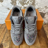 Louis Vuitton Gray Mulitcolor Trainer Sz 10.5 (9LV)