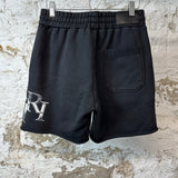 Amiri Chrome Logo Shorts Black Sz S