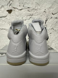 Air Jordan 5 Premium Pure Platinum Sz 10 DS