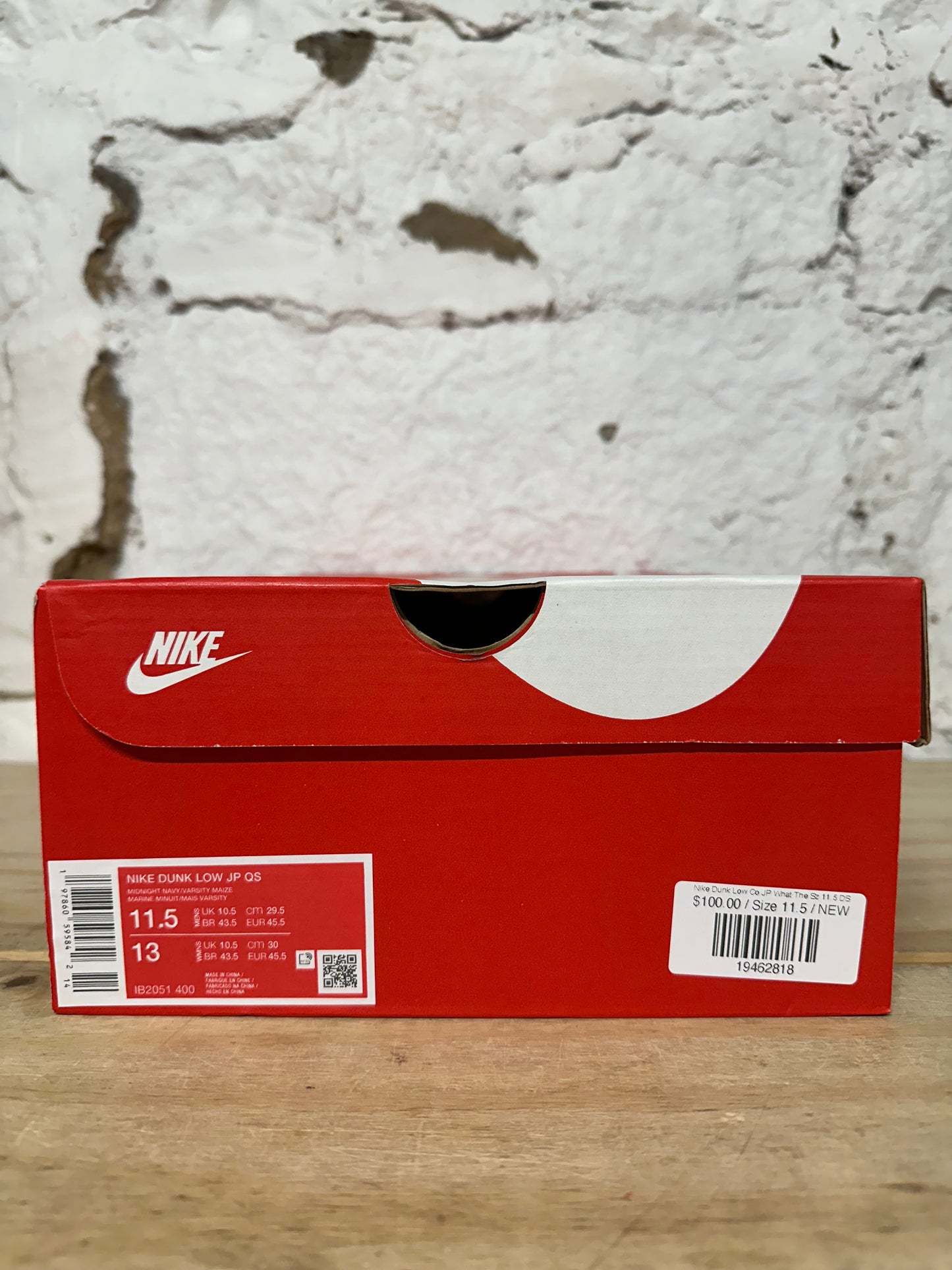 Nike Dunk Low Co JP What The Sz 11.5 DS
